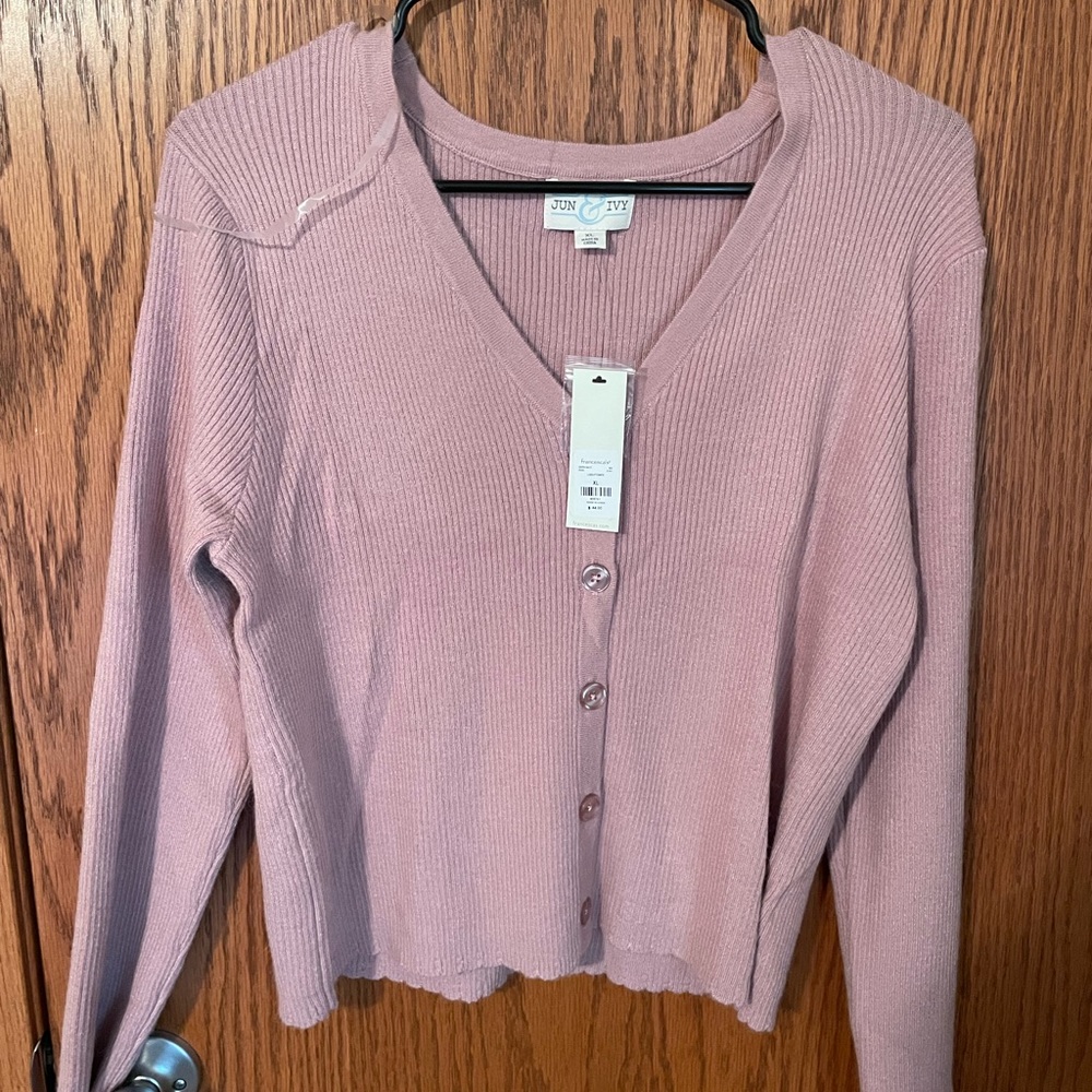 Boutique matching sweater and tank top set